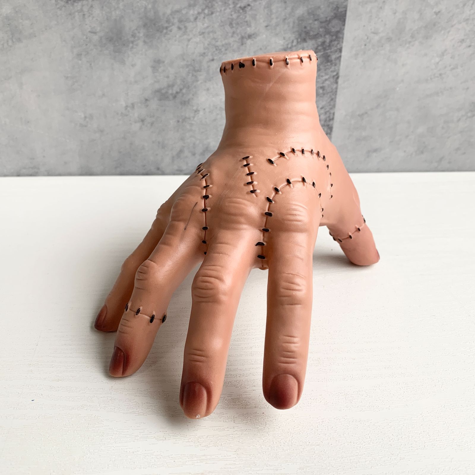 ハンド シング 手の模型 縫い目付き ソフビ フィギュア 玩具 小物