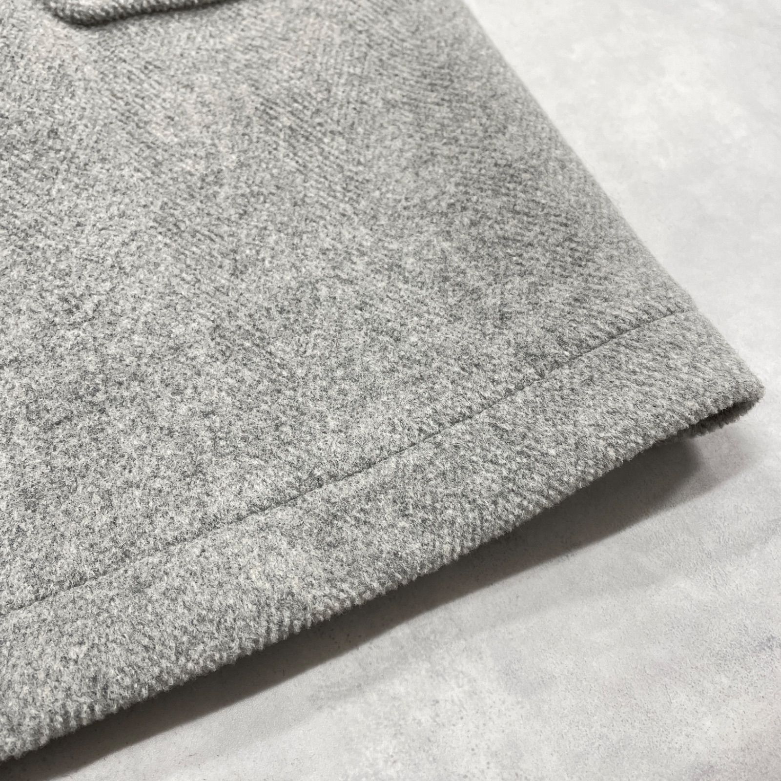 ✨美品✨オールドイングランド ダッフルコート ヘリンボーン グレー Mサイズ OLD ENGLAND オールドイングランド ダッフルコート ヘリンボーン柄