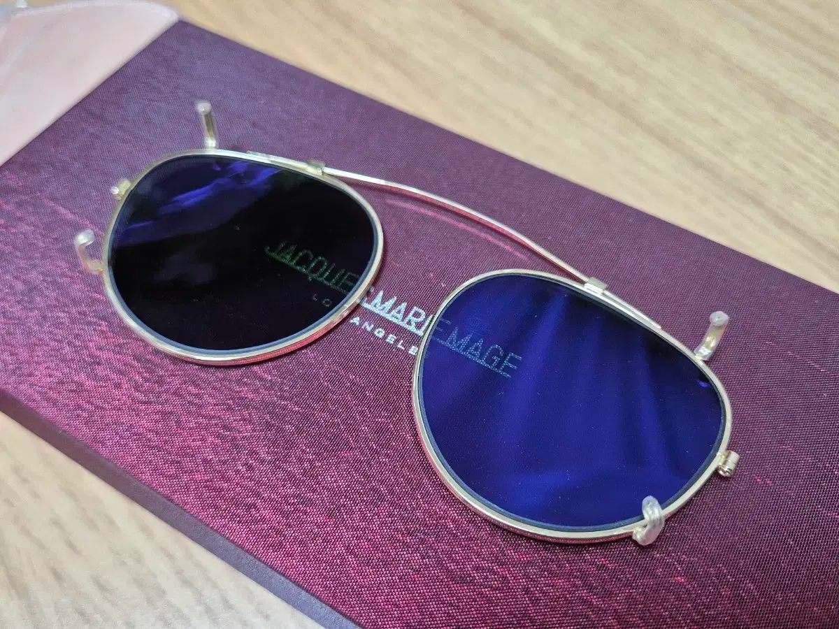 クリップ グリーン-GOLD