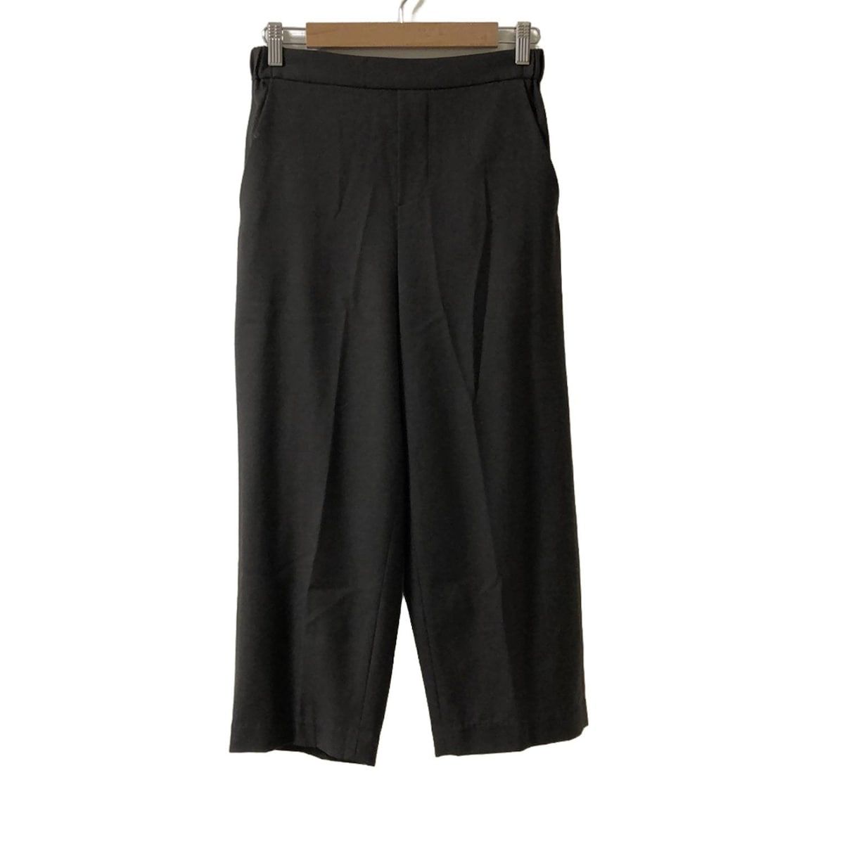 mizuiro ind ミズイロインド パンツ サイズ2 M レディース - ダークグレー クロップド 半端丈 ウエストゴム