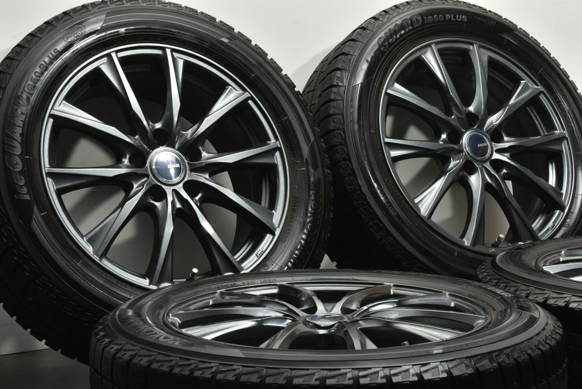 スタッドレス DOS 17 in 7 J 38 PCD 114 3 ヨコハマ アイスガード iG 50プラス 215 60 R アルファード カローラクロス エルグランド