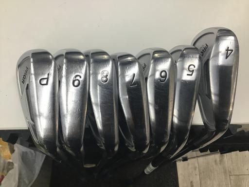 プロギア TUNE 01 HC 7S アイアンセット IR 純正特注シャフト フレックスR メンズ 男性用 右利き 右用 Cランク ゴルフクラブ