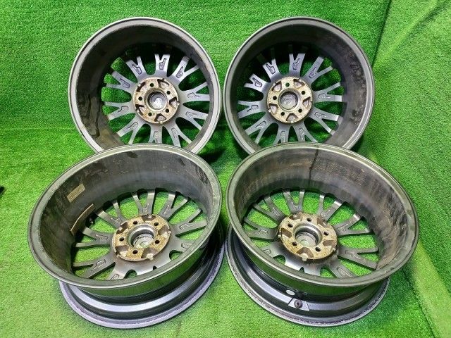 ラブリオン ウェッズ ﾌﾟﾘｳｽ ｲﾝﾌﾟﾚｯｻ ホイール アルミ ガンメタ 16インチ 6 5 J 5穴 4本 100 47