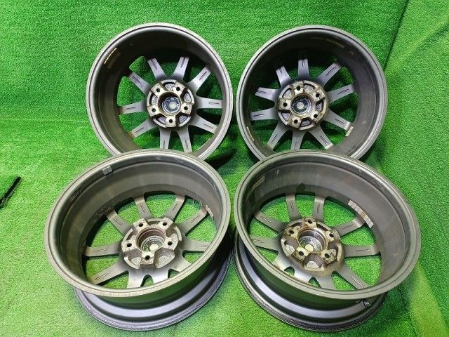 レオニス ウェッズ ｱﾙﾌｧｰﾄﾞ ｳﾞｪﾙﾌｧｲｱ ﾊﾘｱｰ ﾔﾘｽｸﾛｽ ホイール アルミ ガンメタポリッシュ 16インチ 6 5 J 5穴 4本 114 3