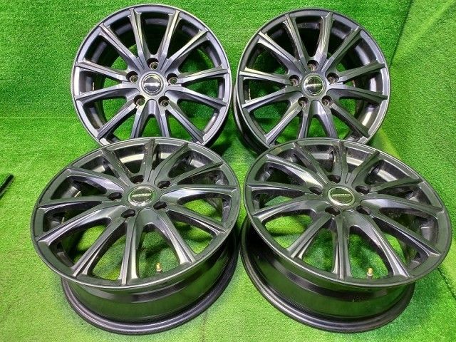 ヴァーレン ホットスタッフ ﾉｱ ｳﾞｫｸｼｰ ｴｽｸｧｲｱ ホイール アルミ ガンメタ 16インチ 6 5 J 5穴 4本 114 3 53