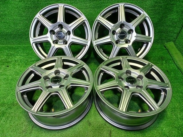 ザート ｾﾚﾅ ホイール アルミ ガンメタ 15インチ 6 J 5穴 4本 114 3 45