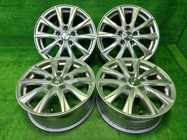 ジョーカー ウェッズ ｱﾙﾌｧｰﾄﾞ ｳﾞｪﾙﾌｧｲｱ ﾊﾘｱｰ ﾃﾞﾘｶD 5 ホイール アルミ シルバー 16インチ 6 J 5穴 4本 114 3 40