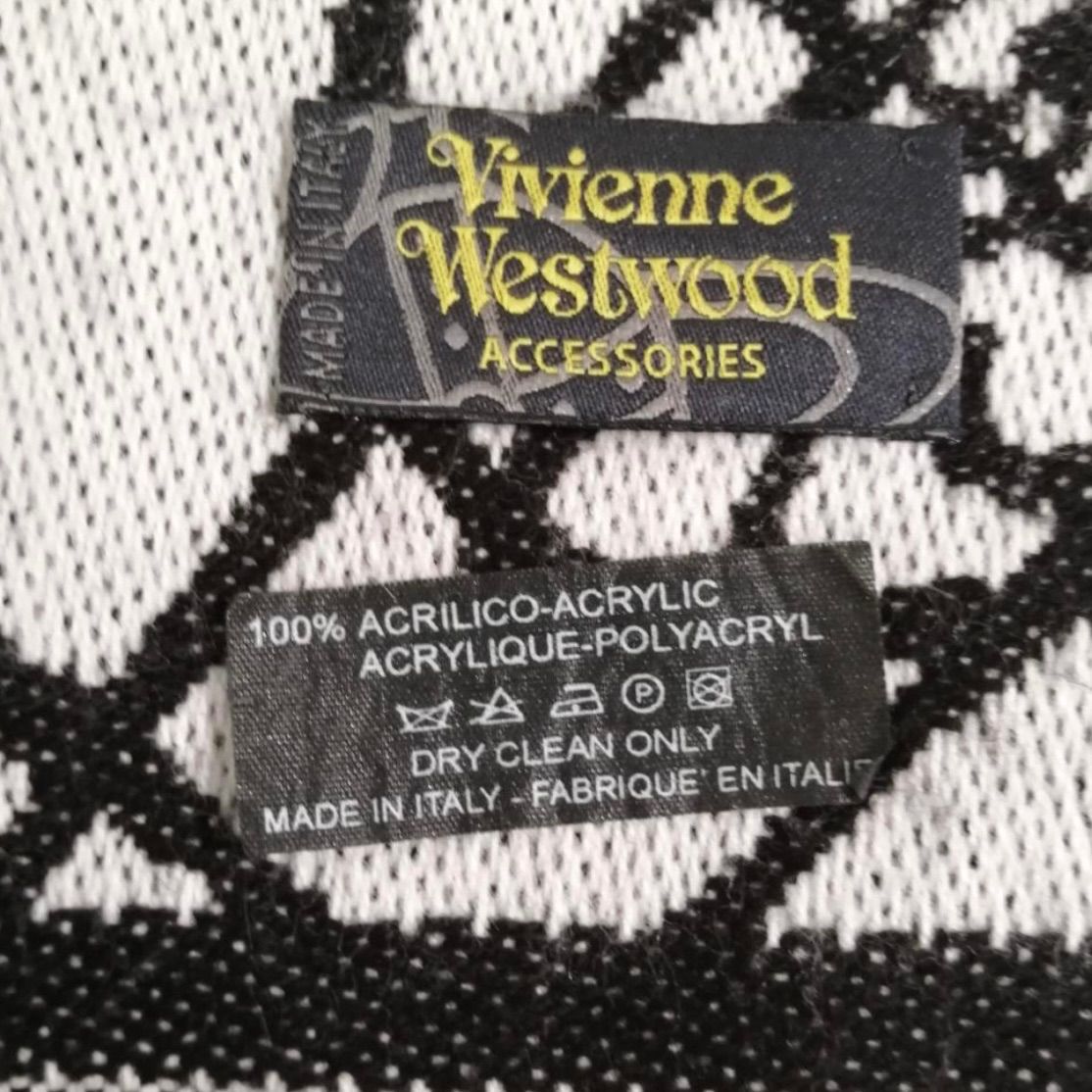 Vivienne Westwood オーブ柄リバーシブルマフラー ストール Vivienne