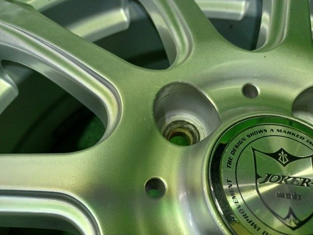  ジョーカー ﾔﾘｽ ｱｸｱ ﾉｰﾄ ﾌｨｯﾄ ホイール アルミ シルバー 15インチ 5 J 4穴 4本 100 42 15インチ ホイール