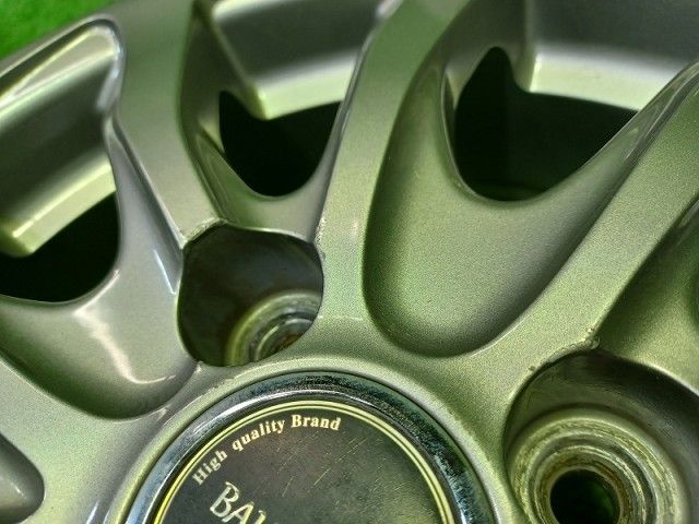  バルミナ ﾉｰﾄ ﾔﾘｽ ｳﾞｨｯﾂ ホイール アルミ ガンメタ 14インチ 5 J 4穴 4本 100 39 14インチ ホイール