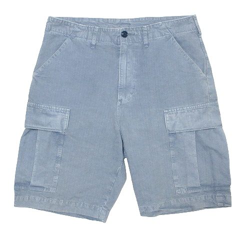 ディセンダント DESCENDANT カーゴ ショートパンツ オーバーダイ 2 M相当 ブルー IBO58 X