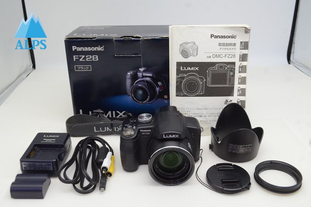 Panasonic パナソニック LUMIX DMC-FZ28 デジタルカメラ ブラック 元 251104i