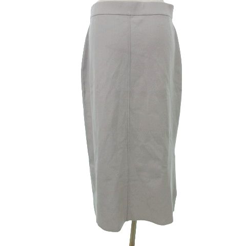 セオリーリュクス theory luxe 24ss HILARY AIMEE ロングスカート サイドスリット 38 グレー IBO58