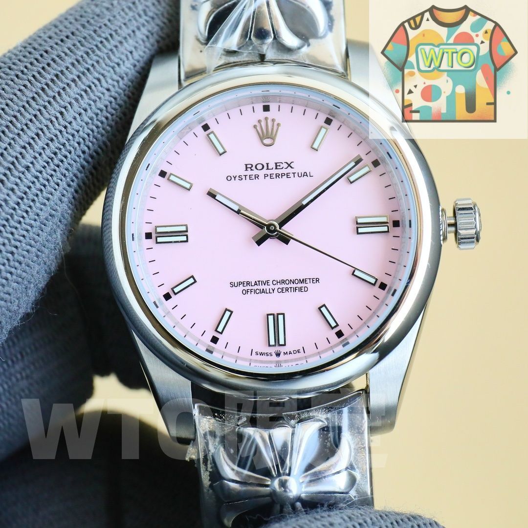 WTO通販 Rolex ロレックス オイスター パーペチュアル カラフルカンディースタイルを備える-WTO輸入-HCK35