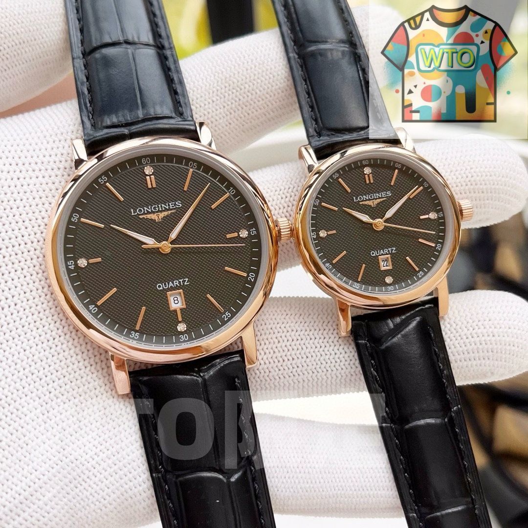  WTO通販 Longines ロンジン カップル対時計 オリジナル輸入クォーツムーブメント WTO輸入 EJK 65 腕時計(デジタル) 時計