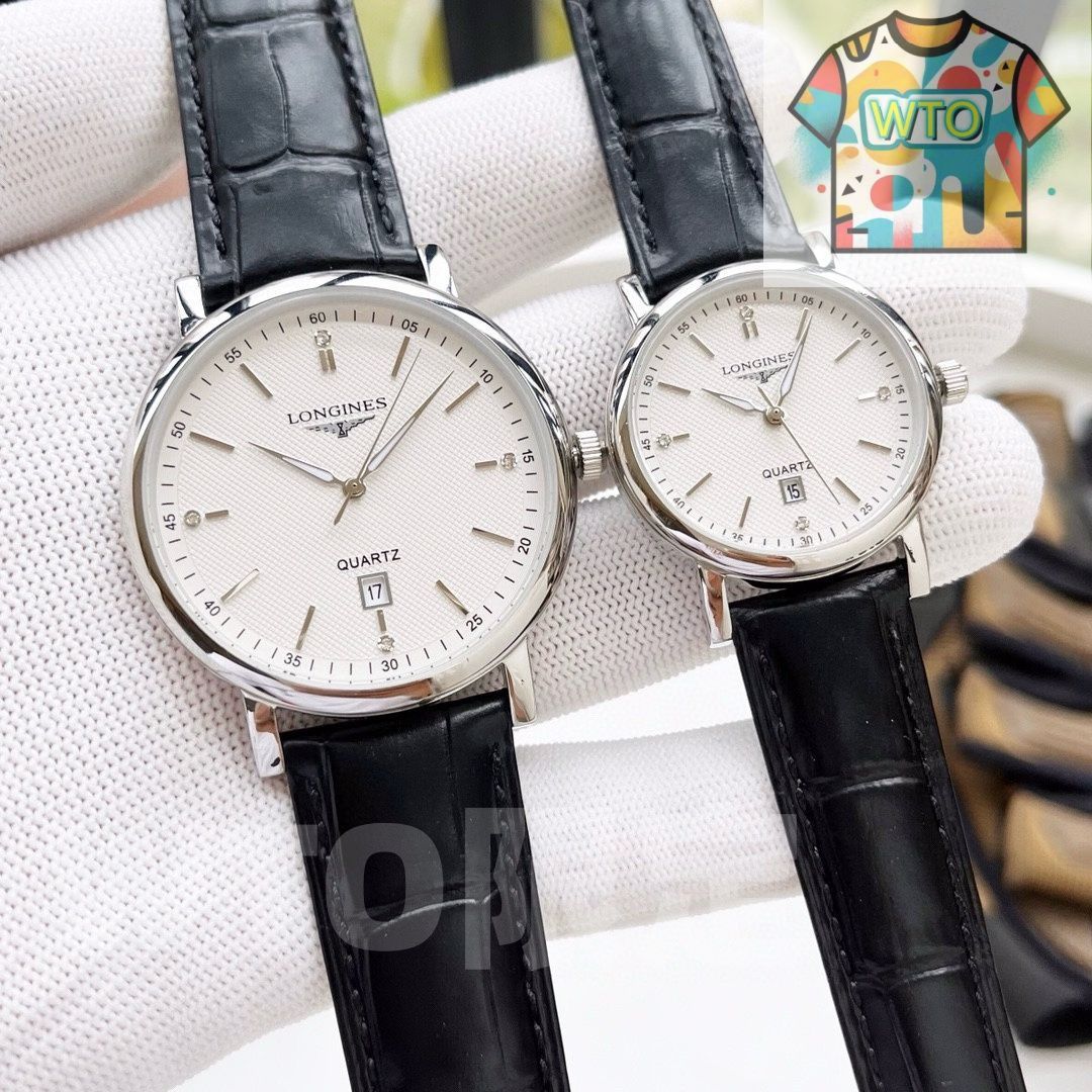 WTO通販 Longines ロンジン カップル対時計 オリジナル輸入クォーツムーブメント-WTO輸入-EJK65