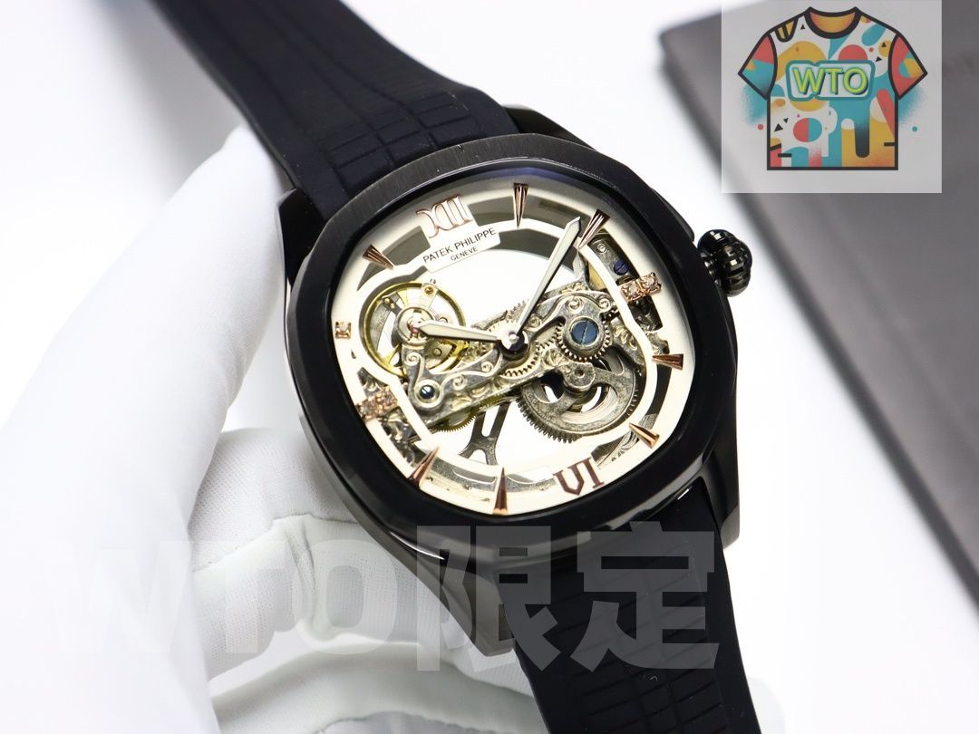 WTO通販 Patek Philippe パテックフィリップ 腕時計 トップバージョン 316L ステンレススチールケース-WTO輸入-FVM46