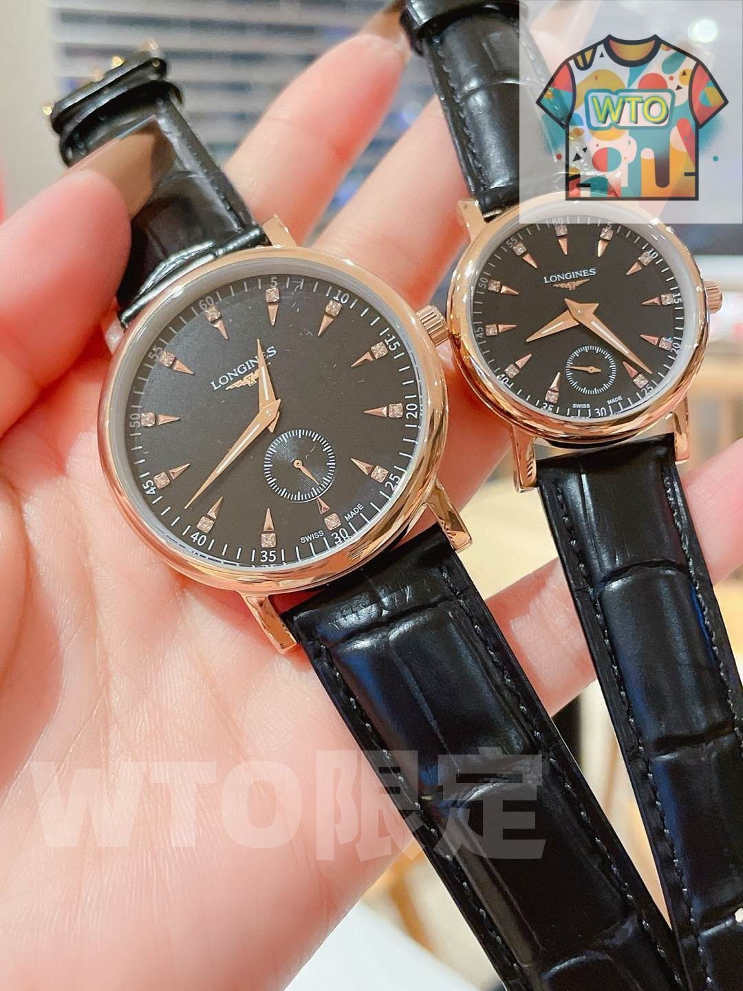 WTO通販 Longines ロンジン カップル用クォーツ腕時計 WTO輸入 BOW 01
