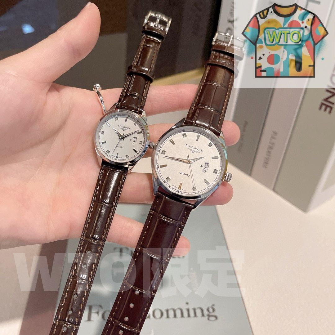 WTO通販 Longines ロンジン カップル用クォーツ腕時計 WTO輸入 SOZ 70