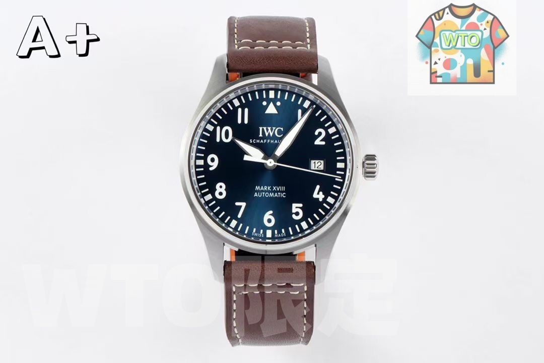 WTO通販 IWC インターナショナル ウォッチ カンパニー マーク 18 シリーズ レトロスタイルを備える WTO輸入 FBI 34