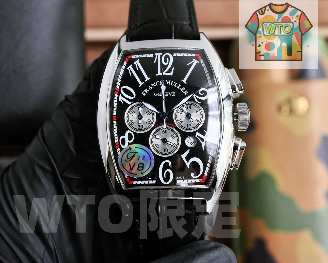 WTO通販 Franck Muller フランク ミュラー ウィングシェイプケース 独特の F M スタイルを備える WTO輸入 QAL 53