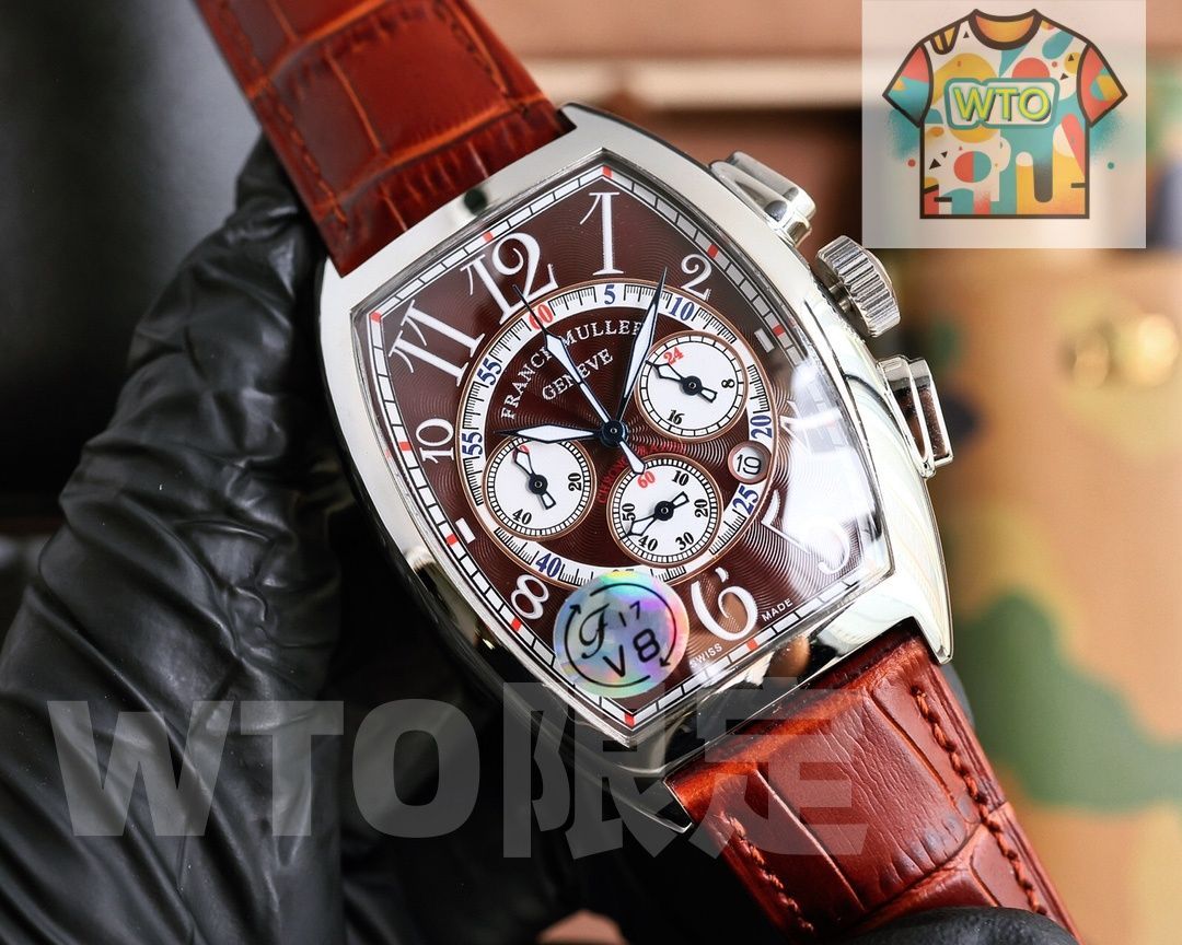 WTO通販 Franck Muller フランク ミュラー ウィングシェイプケース 独特の F M スタイルを備える-WTO輸入-EIW24