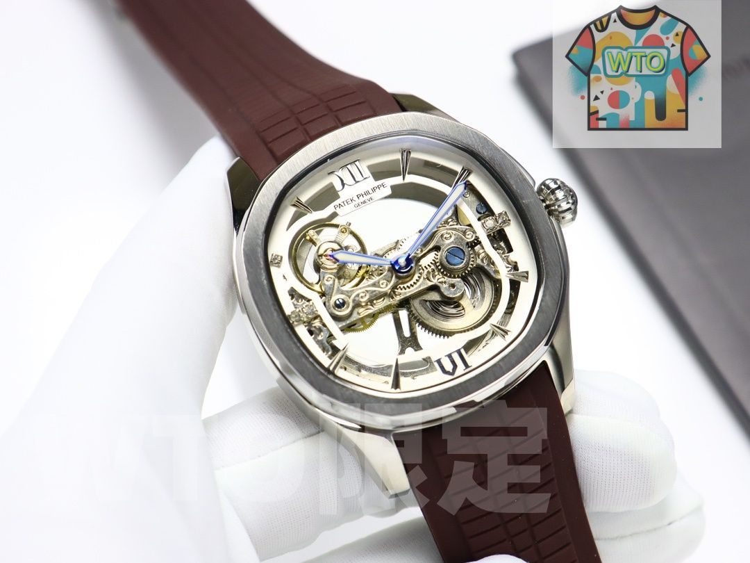 WTO通販 Patek Philippe パテックフィリップ 腕時計 トップバージョン 316L ステンレススチールケース-WTO輸入-FVM46