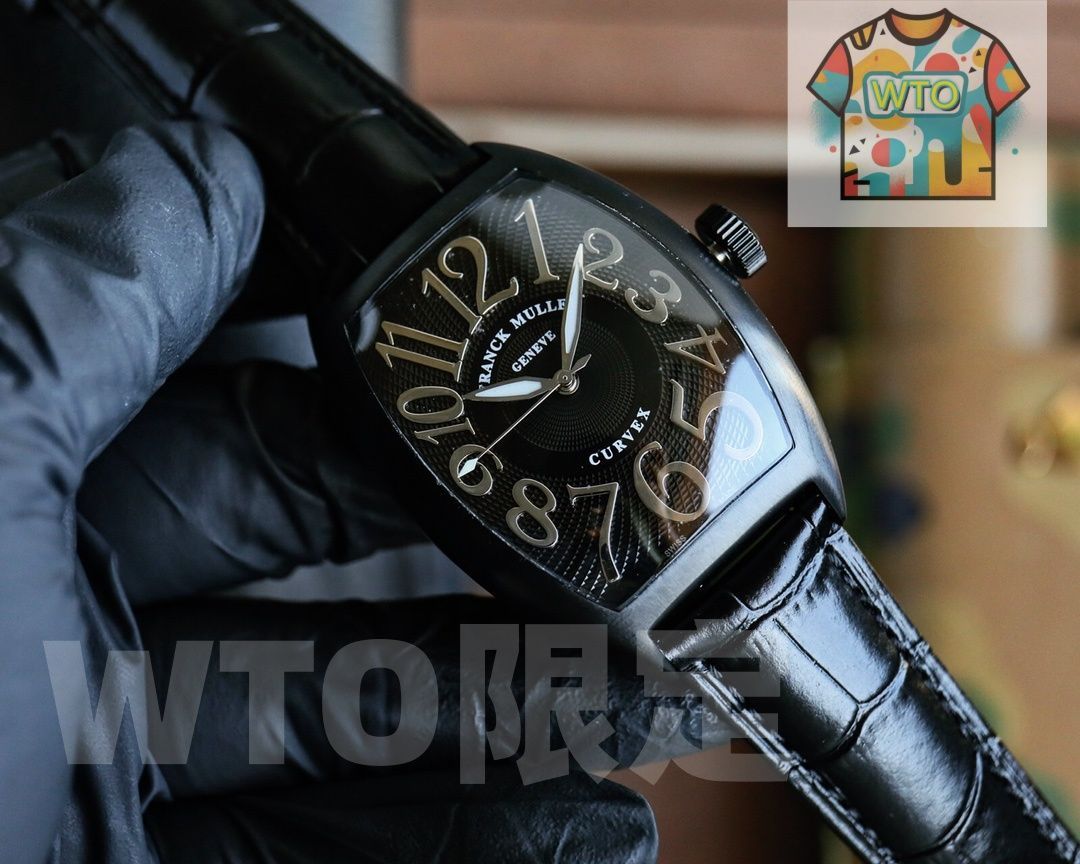 WTO通販 Franck Muller フランクミュラー 酒桶型アーチ型ケース腕時計 オートマチック機械式ムーブメント WTO輸入 JVB 31