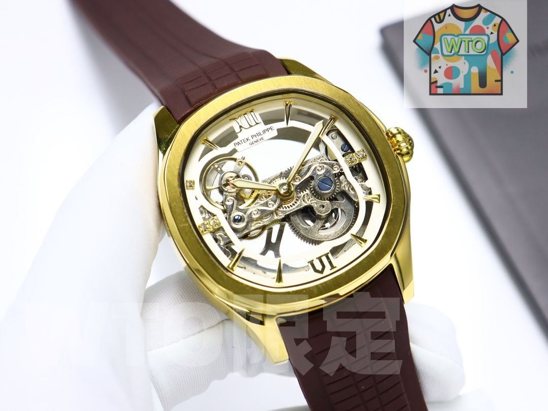 WTO通販 Patek Philippe パテックフィリップ 腕時計 トップバージョン 316L ステンレススチールケース-WTO輸入-JJY15