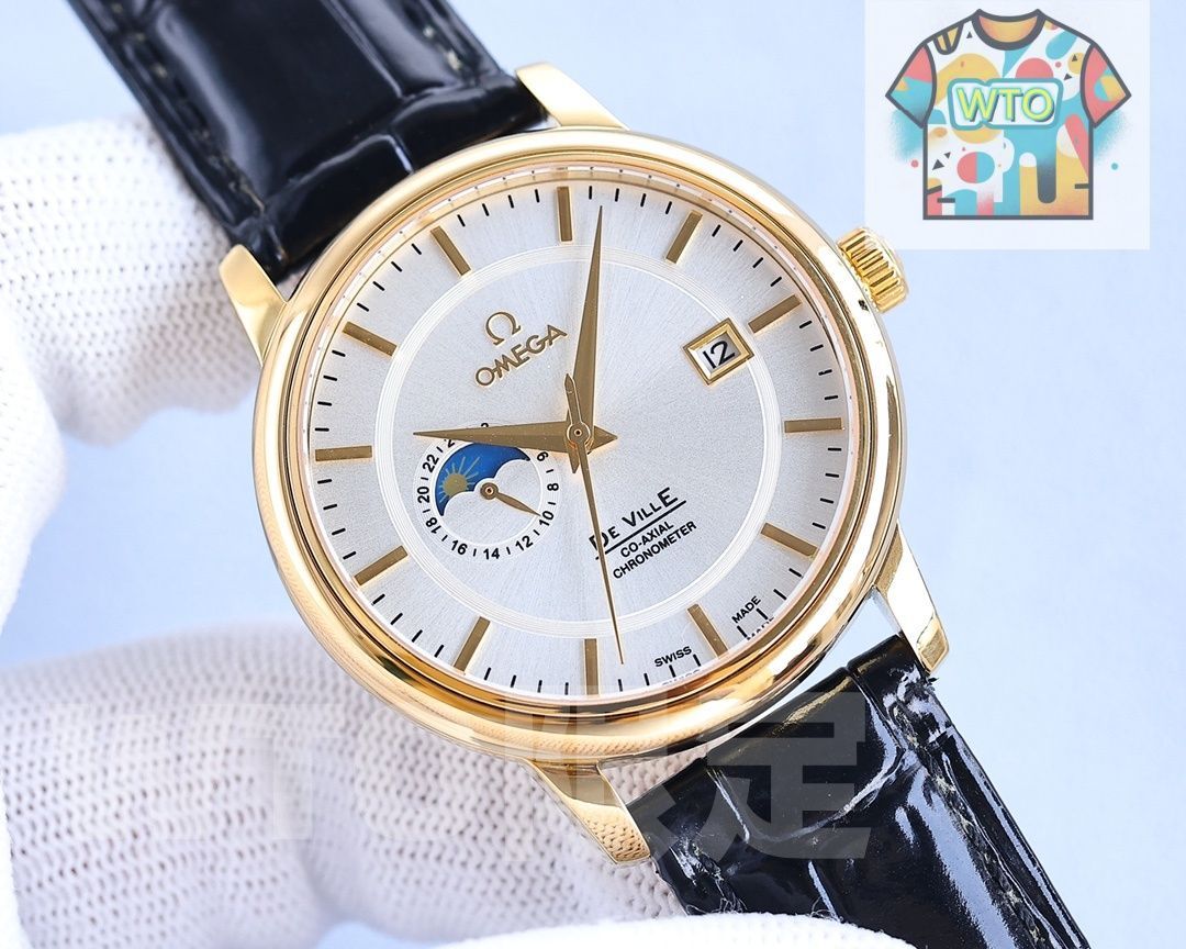 WTO通販 OMEGA オメガ 蝶飛シリーズ腕時計 8217 機芯搭載 316L ステンレススチールケース-WTO輸入-MDY17