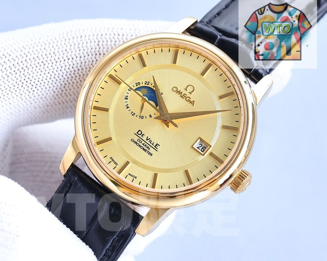 WTO通販 OMEGA オメガ 蝶飛シリーズ腕時計 8217 機芯搭載 316L ステンレススチールケース-WTO輸入-MDY17