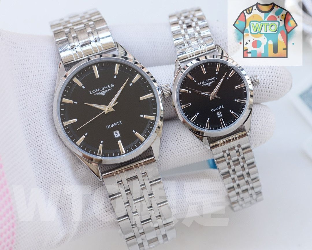 WTO通販 Longines ロンジン カップル用クォーツ腕時計-WTO輸入-AYZ17