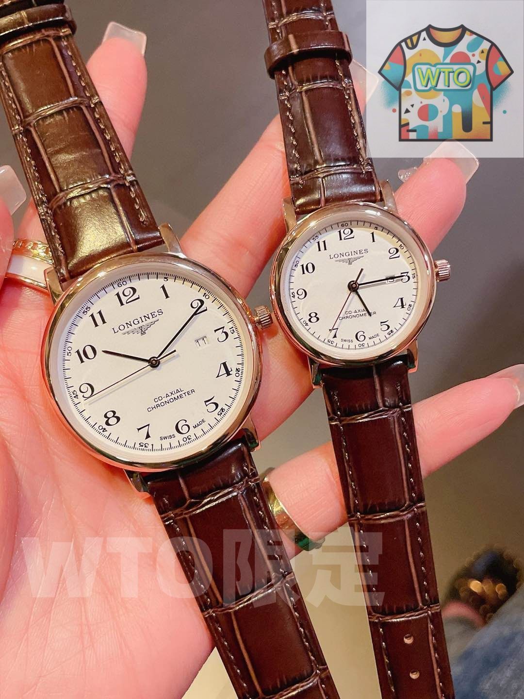 WTO通販 Longines ロンジン カップル用クォーツ腕時計-WTO輸入-QYY32