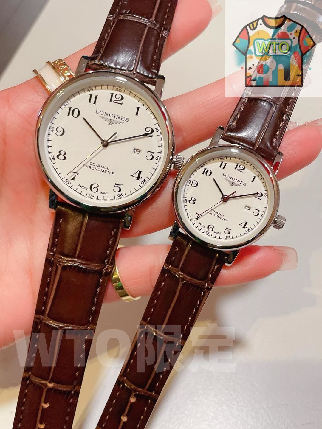  WTO通販 Longines ロンジン カップル用クォーツ腕時計 WTO輸入 GYF 84 腕時計(デジタル) 時計