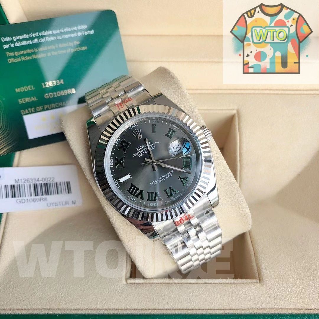 WTO通販 Rolex ロレックス ログブックシリーズ 自動機械式腕時計 WTO輸入 INT 49