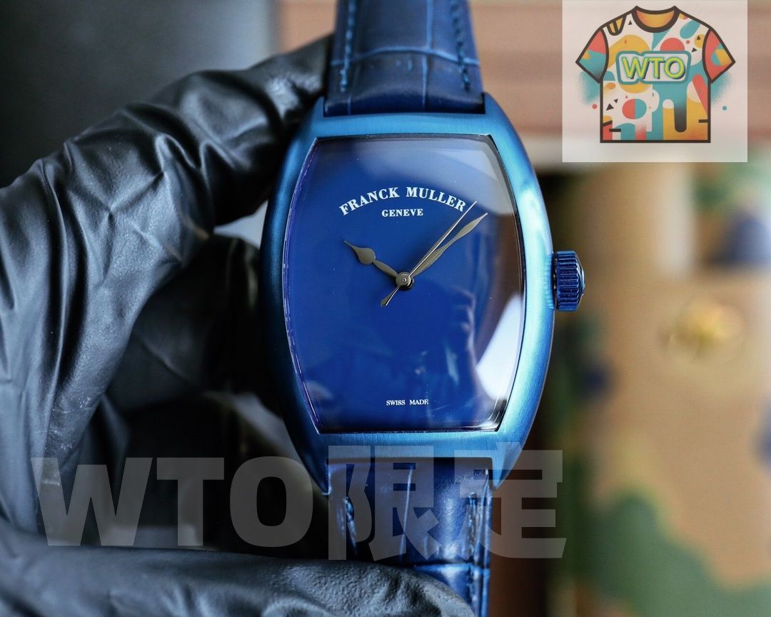 WTO通販 Franck Muller フランクミュラー 酒桶型アーチ型ケース腕時計 オートマチック機械式ムーブメント-WTO輸入-EEV98