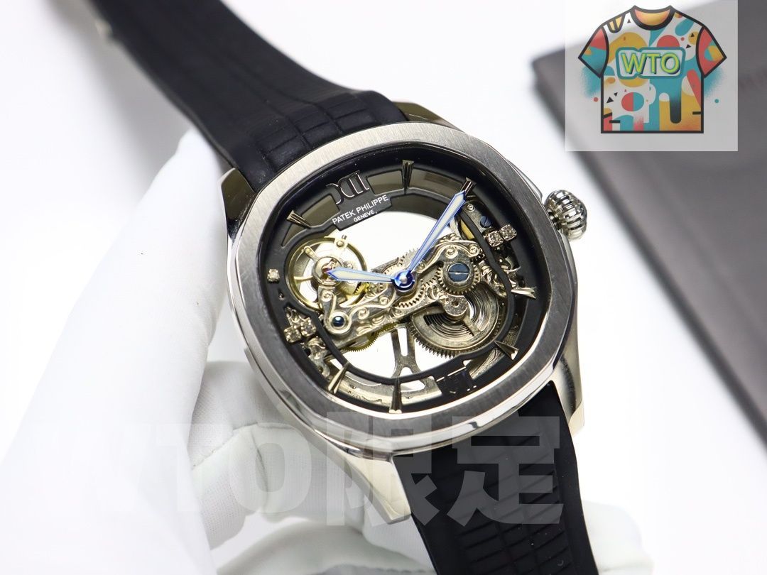  WTO通販 Patek Philippe パテックフィリップ 腕時計 トップバージョン 316 L ステンレススチールケース WTO輸入 FVM 46 腕時計(デジタル) 時計