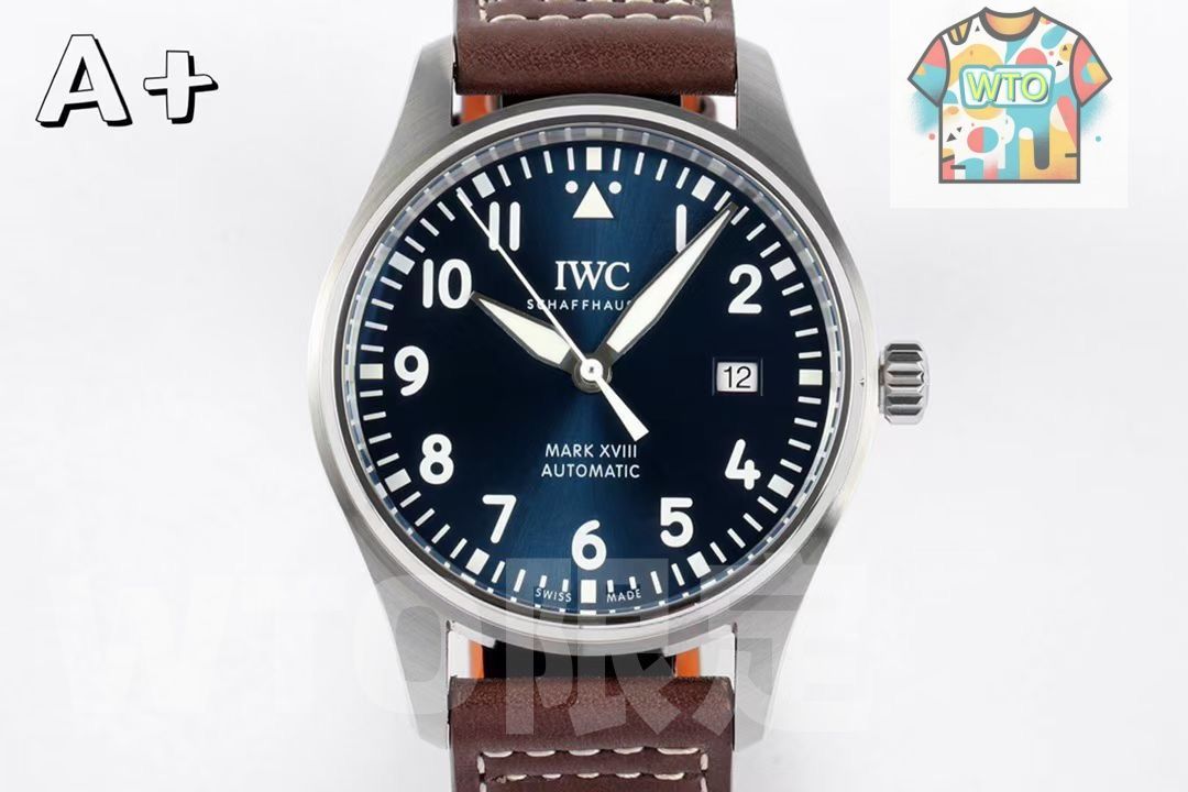 WTO通販 IWC インターナショナル ウォッチ カンパニー マーク 18 シリーズ レトロスタイルを備える-WTO輸入-FBI34