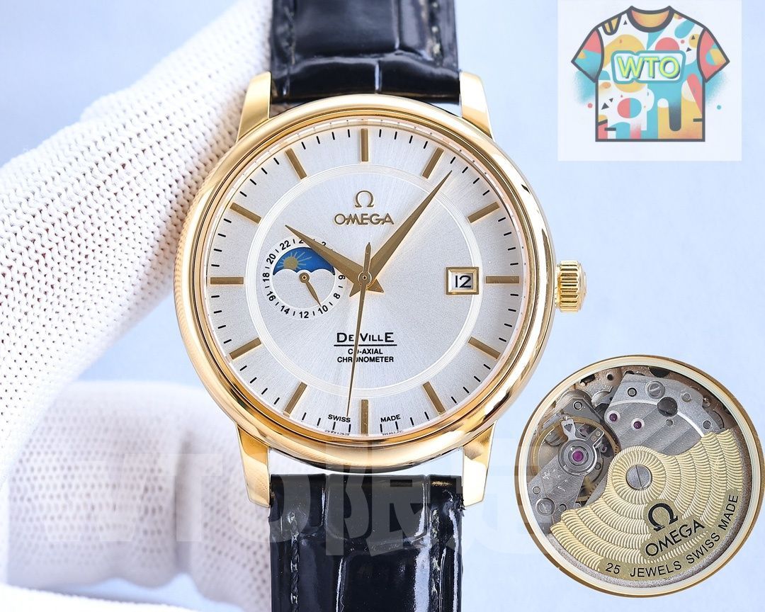  WTO通販 OMEGA オメガ 蝶飛シリーズ腕時計 8217 機芯搭載 316 L ステンレススチールケース WTO輸入 MDY 17 腕時計(デジタル) 時計