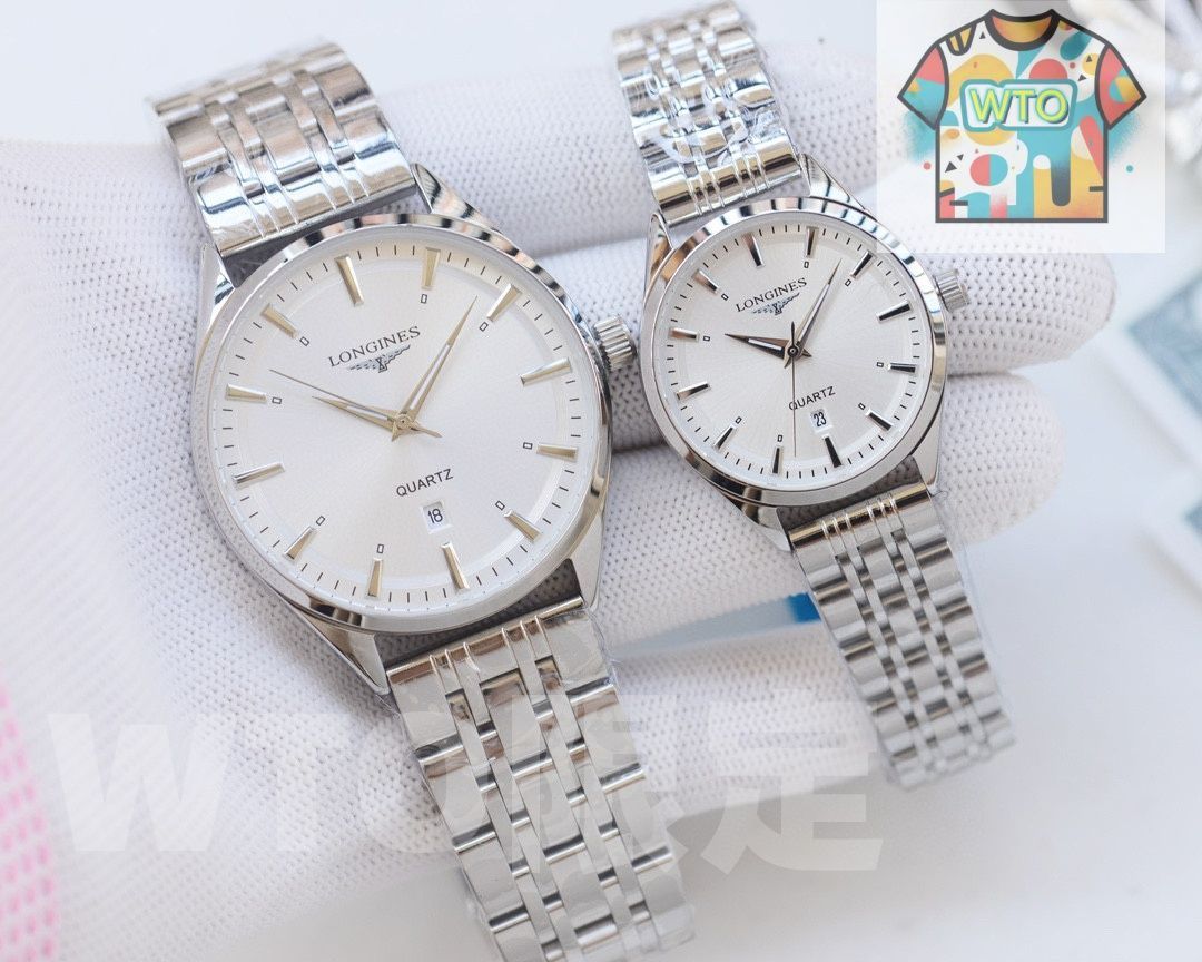 WTO通販 Longines ロンジン カップル用クォーツ腕時計 WTO輸入 AYZ 17