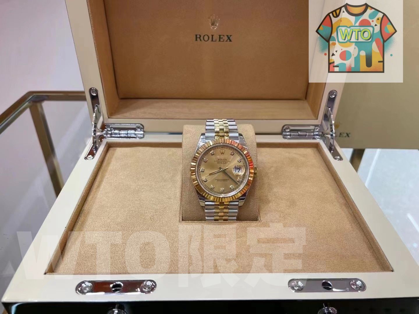WTO通販 Rolex ロレックス ログブックシリーズ 41mm 自動機械式腕時計-WTO輸入-XHW06