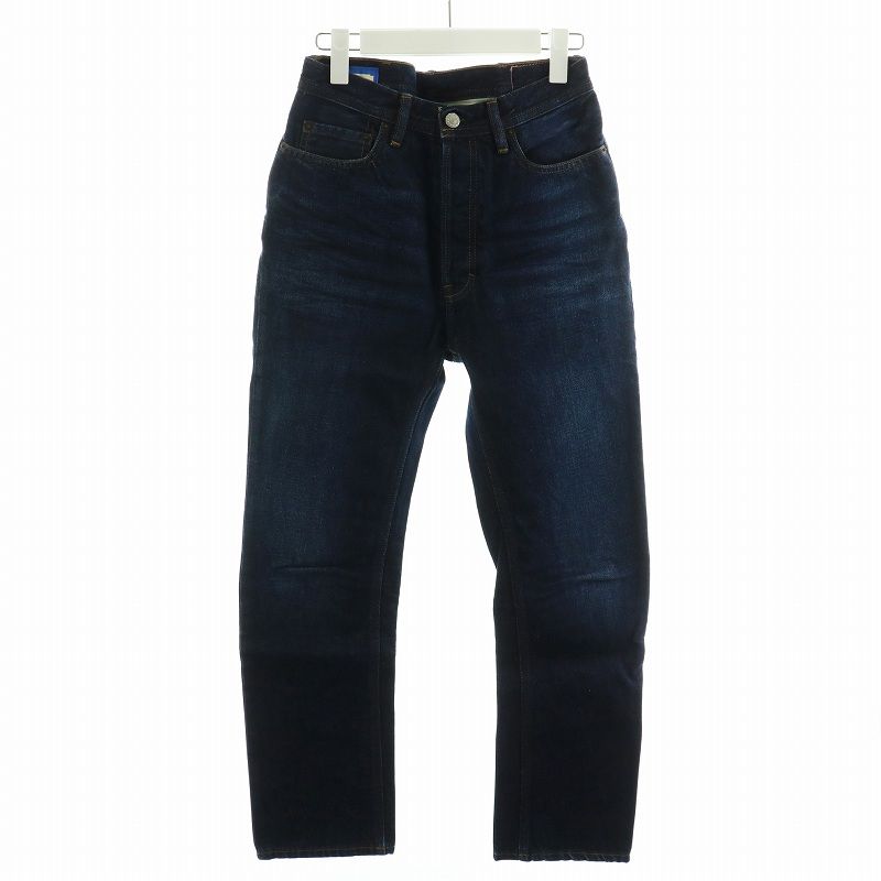 アクネ ストゥディオズ Acne Studios 2017年製 アンチフィット デニムパンツ ジーンズ ジーパン ボタンフライ 24 32 S インディゴ AN28