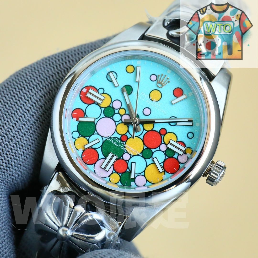  WTO通販 Rolex ロレックス オイスター パーペチュアル カラフルカンディースタイルを備える WTO輸入 SBA 99 腕時計(デジタル) 時計