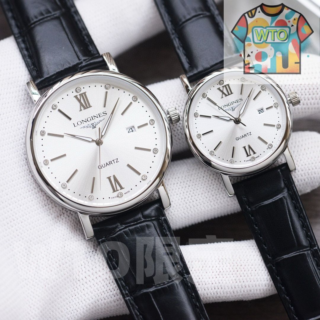 WTO通販 Longines ロンジン カップル用クォーツ腕時計-WTO輸入-PVI34