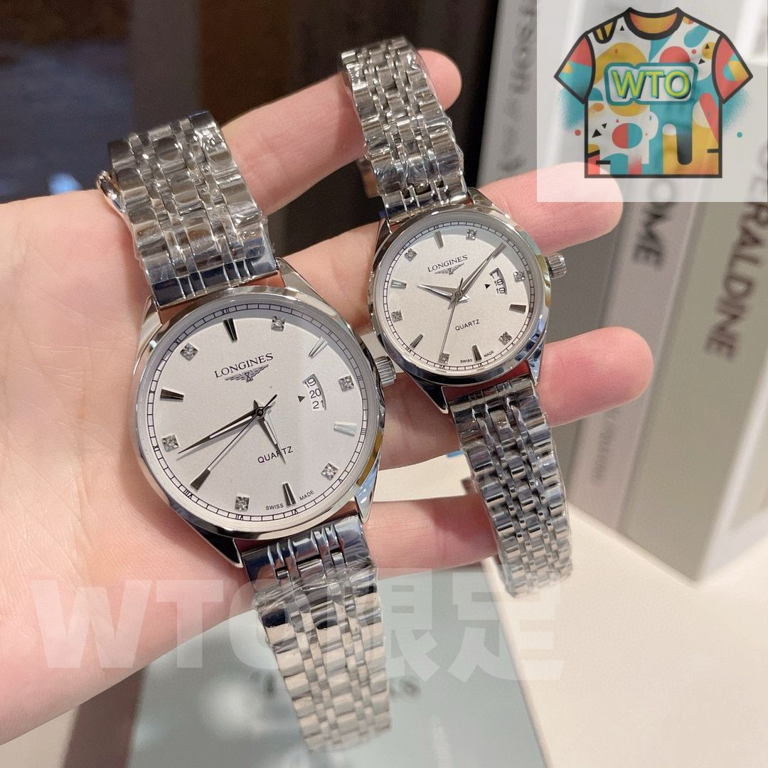 WTO通販 Longines ロンジン カップル用クォーツ腕時計-WTO輸入-AQC00