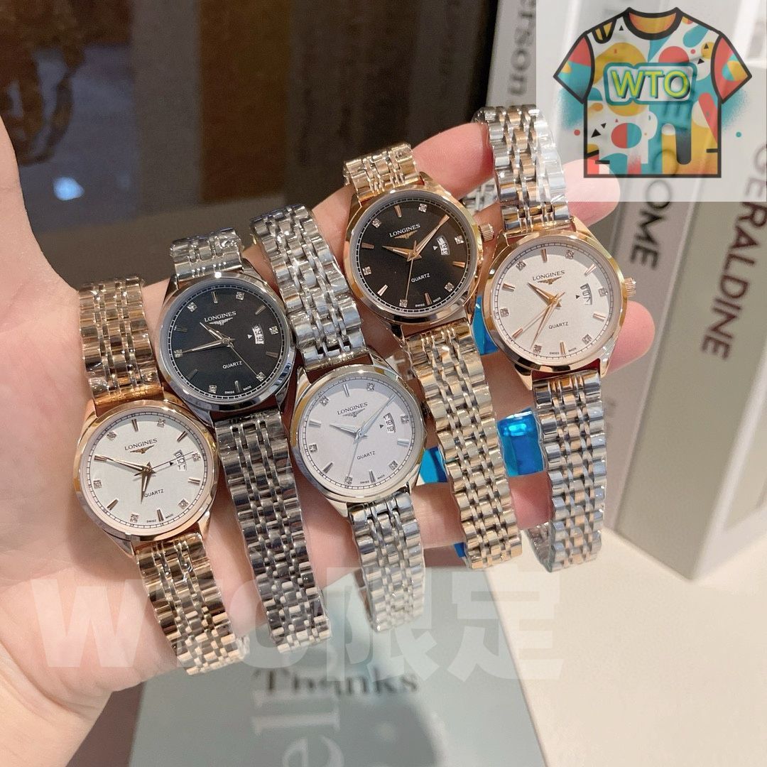  WTO通販 Longines ロンジン カップル用クォーツ腕時計 WTO輸入 AQC 00 腕時計(デジタル) 時計