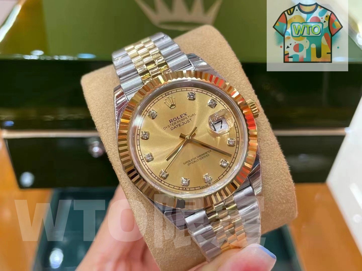 WTO通販 Rolex ロレックス ログブックシリーズ 41mm 自動機械式腕時計-WTO輸入-XHW06