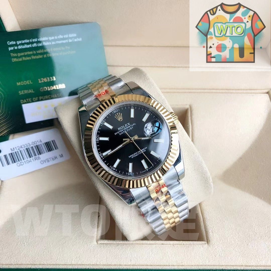 WTO通販 Rolex ロレックス ログブックシリーズ 自動機械式腕時計-WTO輸入-AMY43