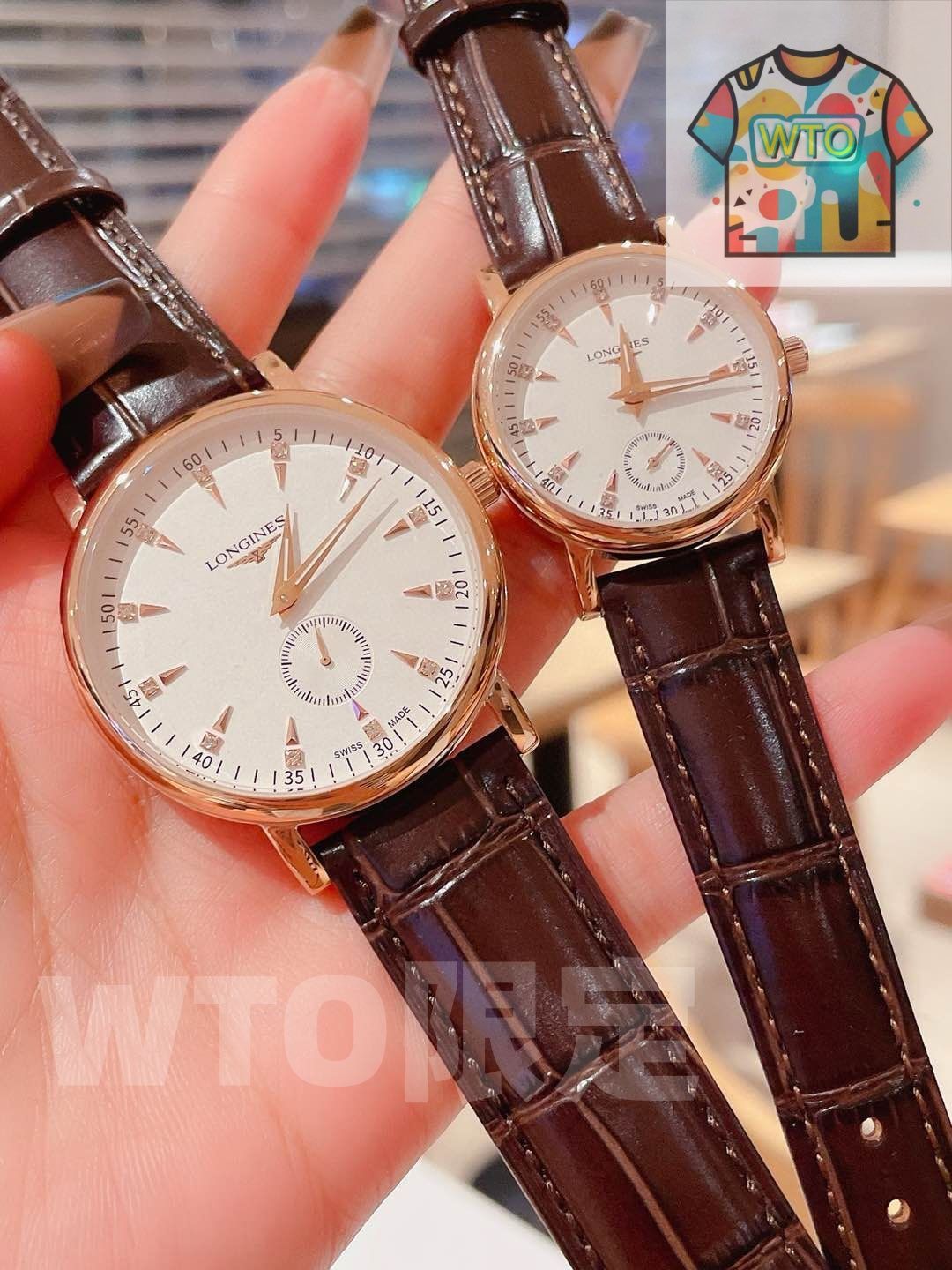 WTO通販 Longines ロンジン カップル用クォーツ腕時計-WTO輸入-BOW01