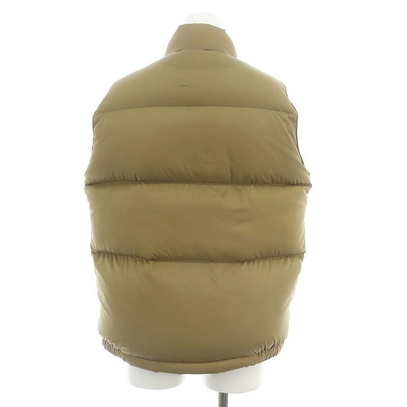 ジェリー GERRY ダウンベスト ジップアップ S ベージュ HK OS